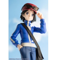 Pokémon - ARTFXJ Statue 1/8 Calem & Froakie 20 cm