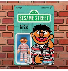 Sesame Street - ReAction Action Figure Wave 06 Ernie (PJs) 10 cm
