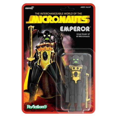 Micronauts - Figurine ReAction+ Emperor 10 cm