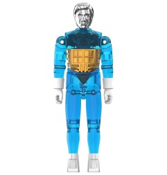 Micronauts - Figurine ReAction+ Time Traveler (Translucent Blue) 10 cm