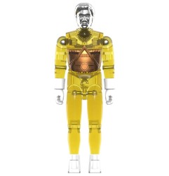 Micronauts - ReAction+ Action Figure Wave 03 Time Traveler (Translucent Yellow) 10 cm