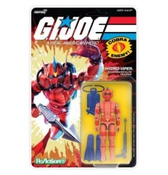 GI Joe - Figurine ReAction+ Hydro Viper (Comic) 10 cm