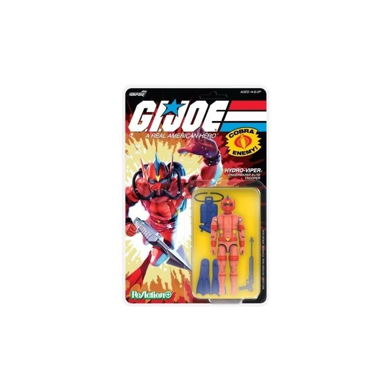 GI Joe - Figurine ReAction+ Hydro Viper (Comic) 10 cm GI Joe - Figurine ReAction+ Hydro Viper (Comic) 10 cm