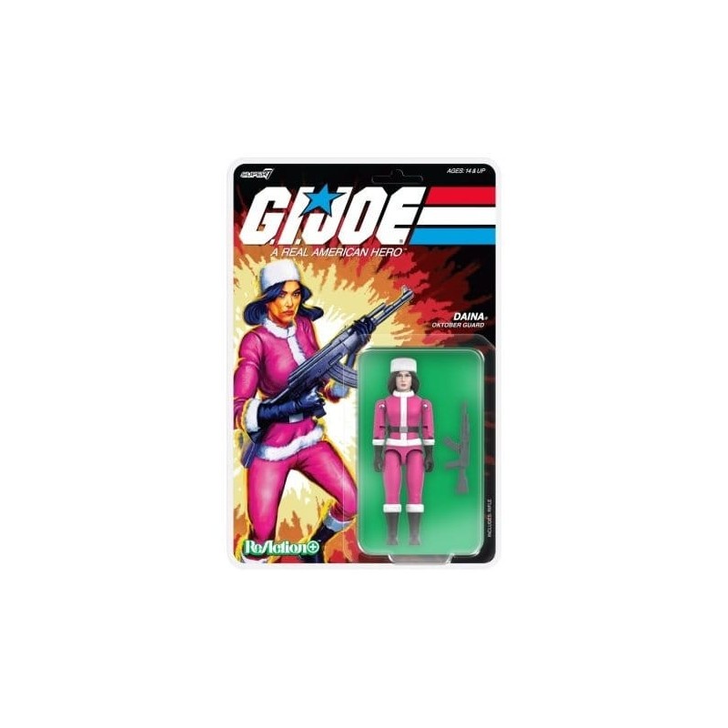 GI Joe - ReAction+ Action Figure Wave 07 Daina (Cartoon) 10 cm GI Joe - ReAction+ Action Figure Wave 07 Daina (Cartoon) 10 cm
