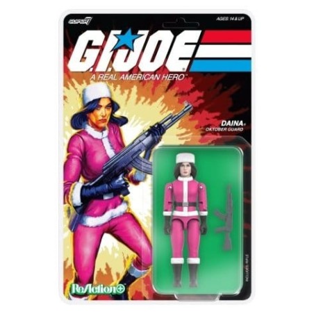 GI Joe - Figurine ReAction+ Daina (Cartoon) 10 cm