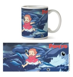 Ponyo sur la falaise - Mug Waves