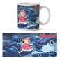Ponyo sur la falaise - Mug Waves