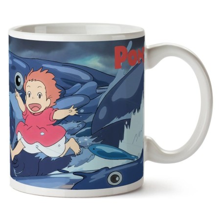 Studio Ghibli - Ponyo Mug Waves
