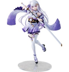 Re:ZERO -Starting Life in Another World - Statuette 1/7 Emilia Combat Outfit ver. 24 cm