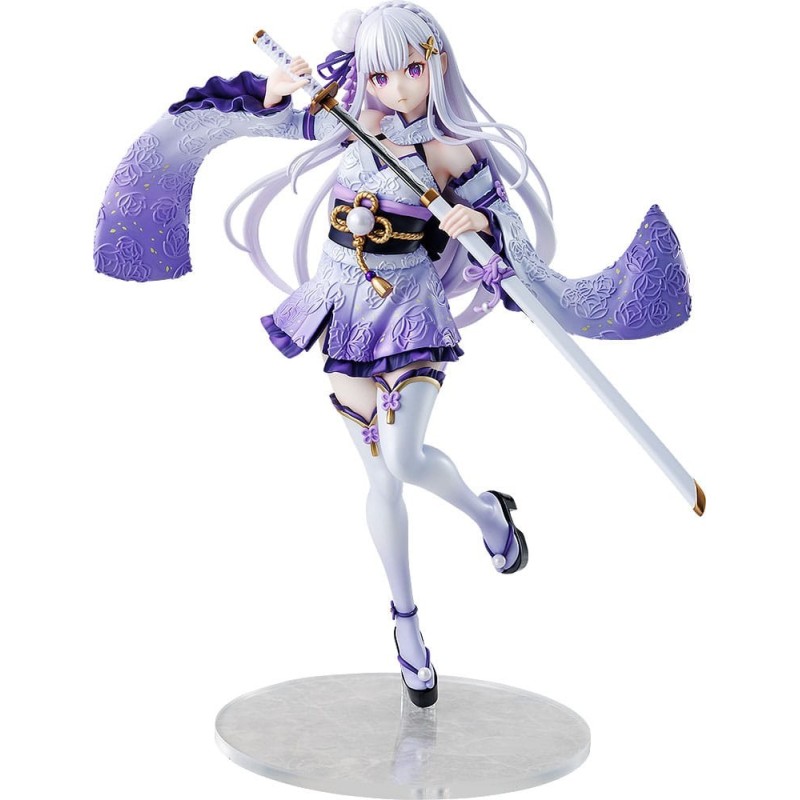 Re:ZERO -Starting Life in Another World - Statuette 1/7 Emilia Combat Outfit ver. 24 cm Re:ZERO -Starting Life in Another World - Statuette 1/7 Emilia Combat Outfit ver. 24 cm