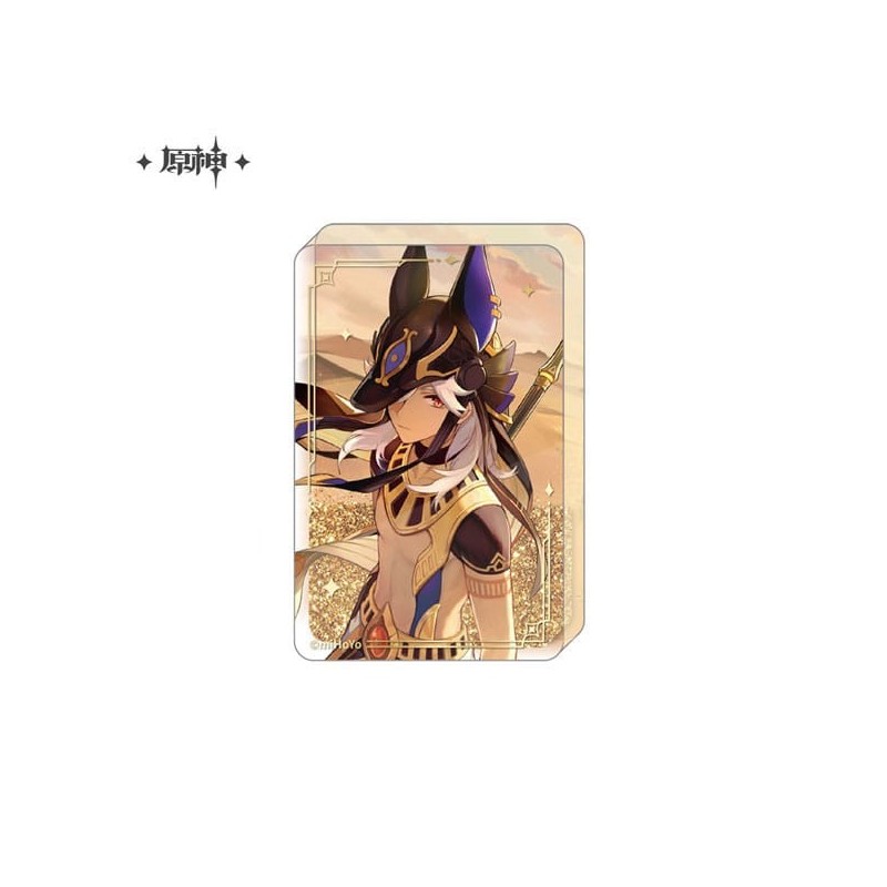 Genshin Impact G - Ornement en acrylique avec paillettes Cyno 8,5 cm