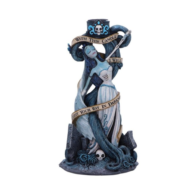 Corpse Bride - Candle Holder With This Candle Vow 19 cm