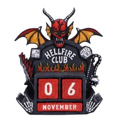 Stranger Things - Calendrier perpétuel Hellfire Club 15 cm