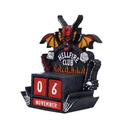 Stranger Things - Calendrier perpétuel Hellfire Club 15 cm