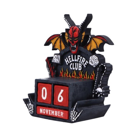 Stranger Things - Perpetual Calendar Hellfire Club 15 cm