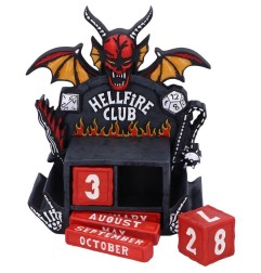 Stranger Things - Perpetual Calendar Hellfire Club 15 cm