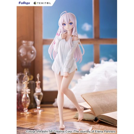 Wandering Witch: The Journey of Elaina - Tenitol Tall PVC Statue Elania Shirt Ver. 30 cm