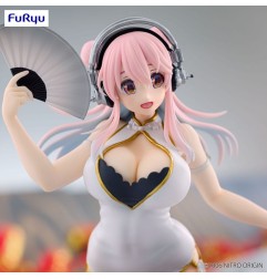 Super Sonico - Statuette Trio-Try-iT White China Dress Ver. 21 cm