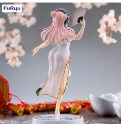 Super Sonico - Statuette Trio-Try-iT White China Dress Ver. 21 cm