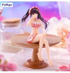 Date A Live - V Noodle Stopper PVC Statue Kurumi Tokisaki Swimsuit Pastel Red Color Ver. 15 cm