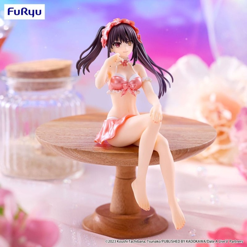 Date A Live V - Statuette Noodle Stopper Kurumi Tokisaki Swimsuit Pastel Red Color Ver. 15 cm
