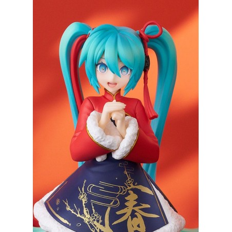 Character Vocal Series - 01: Hatsune Miku Pop Up Parade PVC Statue Hatsune Miku: Sourxuan Chinese New Year Ver. 17 cm