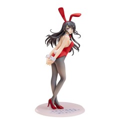 Rascal Does Not Dream of Bunny Girl Senpai - Statuette 1/7 Mai Sakurajima Red Bunny Girl Ver. 27 cm
