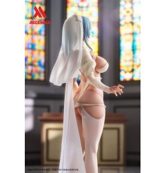 Original Character - PU Statues 2-Pack 1/6 Lily Nun & Emily Nurse Illustration by Chowbie 26 cm
