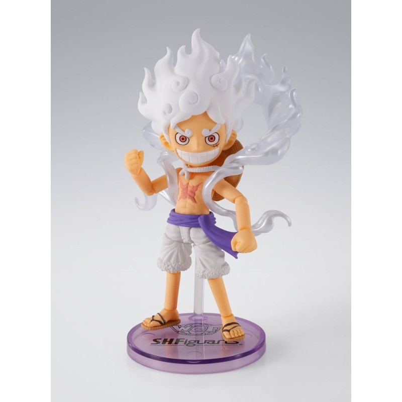 One Piece - Figurine World Collactable Figures x S.H. Figuarts Monkey D. Luffy Gear 5 8 cm