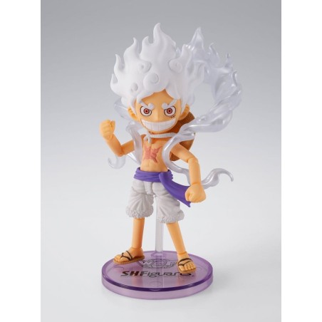 One Piece - Figurine World Collactable Figures x S.H. Figuarts Monkey D. Luffy Gear 5 8 cm