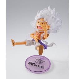 One Piece - World Collactable Figures x S.H. Figuarts Action Figure Monkey D. Luffy Gear 5 8 cm