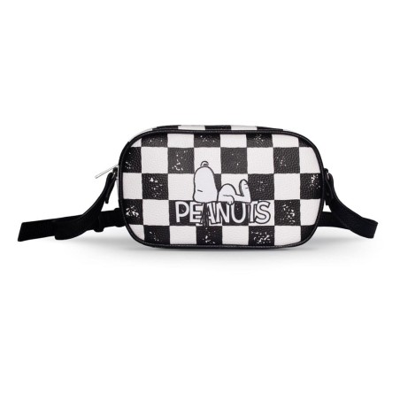 Snoopy - Sac à bandoulière Checkerboard Logo Snoopy