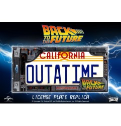Retour vers le futur - Retour vers le Futur réplique 1/1 plaque minéralogique Outatime