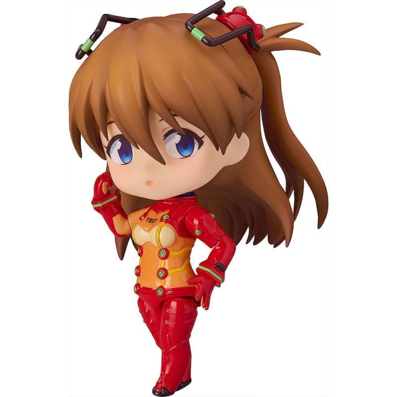 Evangelion - Neon Genesis : 2.0 You Can (Not) Advance Nendoroid Action Figure Shikinami Asuka Langley: Test Suit Ver. 10 cm