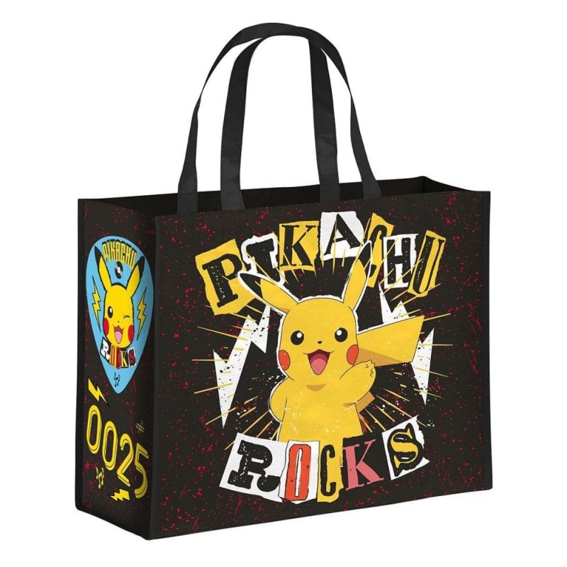 Pokémon - Sac shopping Pikachu Rocks