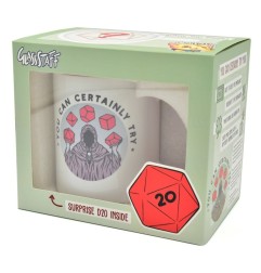 Glassstaff - Pack mug avec dés D20 You can certainly try