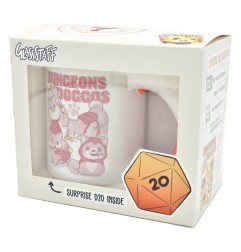 Glassstaff - Pack mug avec dés D20 Dungeons & Doggos