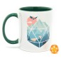 Glassstaff - Pack mug avec dés D20 A D20 Scene