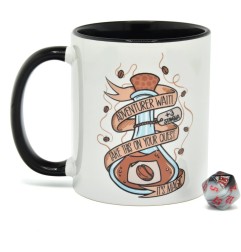 Glassstaff - Gift Set Mug & Dice D20 Coffee Potion