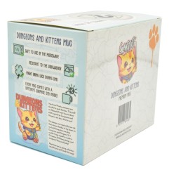 Glassstaff - Gift Set Mug & Dice D20 Dungeons & Kittens