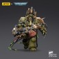Warhammer 40k - Figurine Death Guard Lord of Virulence with Power Fist and Twin Plague Spewer 14 cm