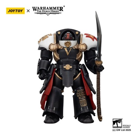Warhammer - The Horus Heresy Action Figure White Scars Ebon Keshig Terminator 1 with Power Glaive 13 cm