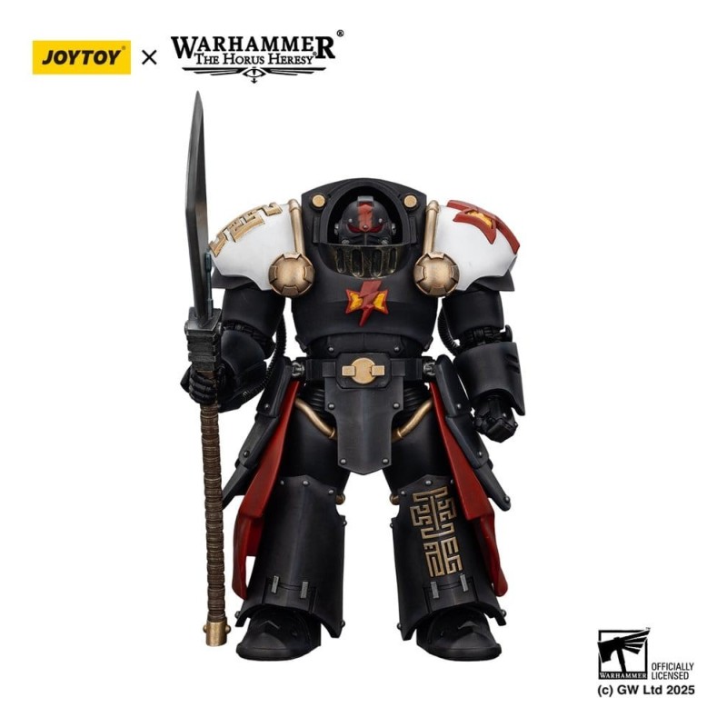 Warhammer - The Horus Heresy Action Figure White Scars Ebon Keshig Terminator 2 with Power Glaive 13 cm