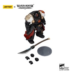 Warhammer The Horus Heresy - Figurine White Scars Ebon Keshig Terminator 2 avec Power Glaive 13 cm