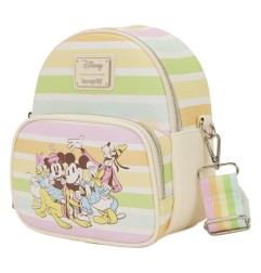 Disney - Sac à dos Mickey and Friends Rainbow Stribes By Loungefly