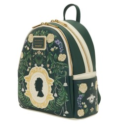 Bridgerton - Netflix by Loungefly Mini Backpack  Silhouette Floral