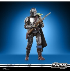 Star Wars: The Mandalorian & Grogu Vintage Collection - Figurine The Mandalorian & Grogu 10 cm