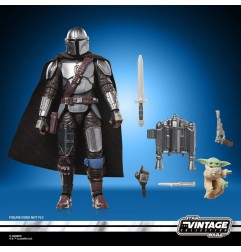 Star Wars - : The Mandalorian & Grogu Vintage Collection Action Figure The Mandalorian & Grogu 10 cm