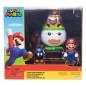 Super Mario - World of Nintendo Mini Figure 2-Pack Mario and Bowser Jr. Clown Car 6 cm