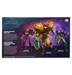 World of Nintendo - Pack 3 figurines Metroid Chozo Power Suits 6 cm